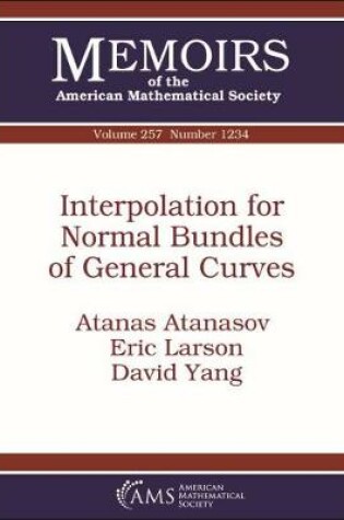 Cover of Interpolation for Normal Bundles of General Curves