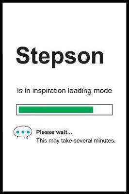 Book cover for Stepson is in Inspiration Loading Mode