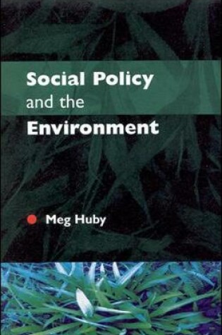 Cover of Social Policy and the Environment
