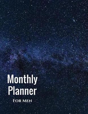 Book cover for Monthly planner for men