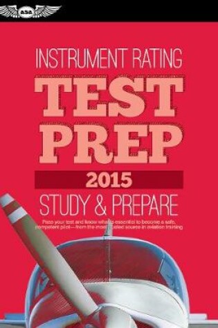 Cover of Instrument Rating Test Prep 2015