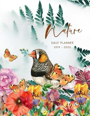 Book cover for Planner July 2019- June 2020 Nature Leaves Monthly Weekly Daily Calendar