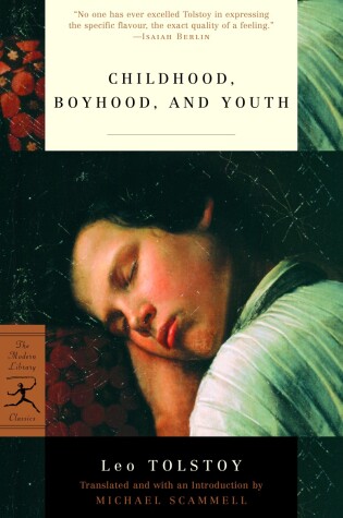Cover of Childhood, Boyhood, and Youth