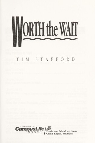 Cover of Worth the Wait