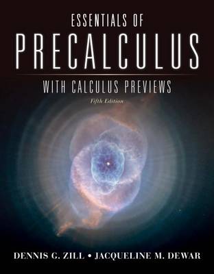 Book cover for Essentials of Precalculus with Calculus Previews
