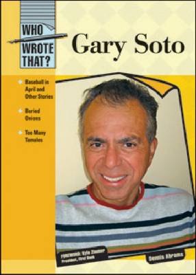 Book cover for Gary Soto