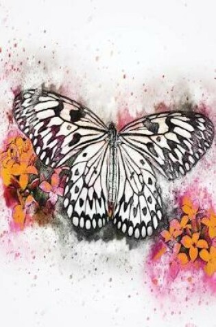 Cover of Black and White Butterfly Watercolor Art Journal