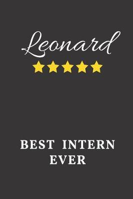 Book cover for Leonard Best Intern Ever