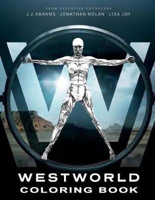 Book cover for Westworld Coloring Book