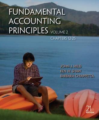 Book cover for Fundamental Accounting Principles Volume 2 (Chapters 12-25)