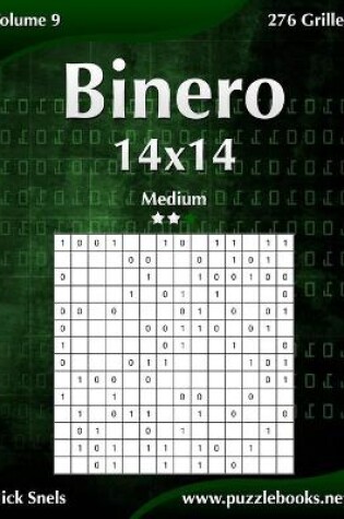 Cover of Binero 14x14 - Medium - Volume 9 - 276 Grilles