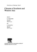Book cover for Climates of Southern and Western Asia