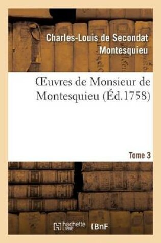 Cover of Oeuvres Tome 3