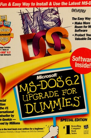 Cover of Microsoft MS-DOS 6 Upgrade For Dummies