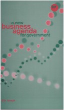 Book cover for A New Business Agenda for Government