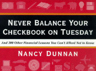 Book cover for Never Balance Your Chequebook on a Tuesday