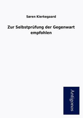 Book cover for Zur Selbstpr Fung Der Gegenwart Empfohlen