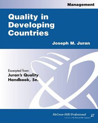 Book cover for Quality in Developing Countries