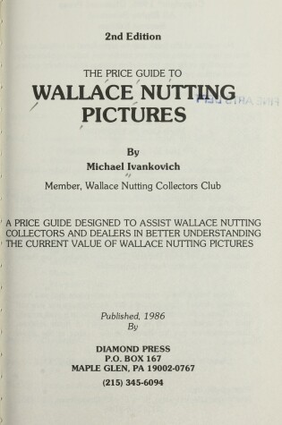 Cover of The Price Guide to Wallace Nutting Pictures