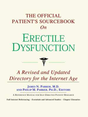 Cover of The Official Patient's Sourcebook on Erectile Dysfunction