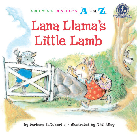 Book cover for Lana Llamas Little Lamb