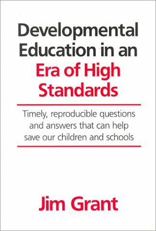 Book cover for Developmental Education in an Era of High Standards