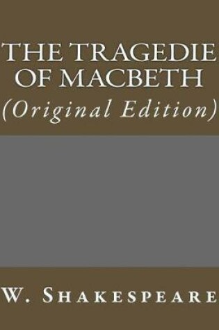 Cover of The Tragedie of Macbeth
