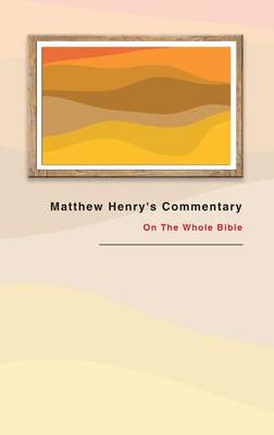 Book cover for Matthew Henry's Commentary