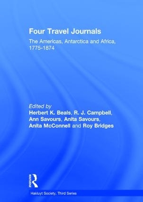 Book cover for Four Travel Journals / The Americas, Antarctica and Africa / 1775-1874
