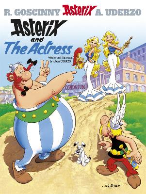 Book cover for Asterix and The Actress