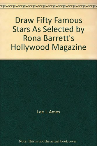 Book cover for Draw 50 Famous Stars, as Selected by Rona Barrett's Hollywood Magazine