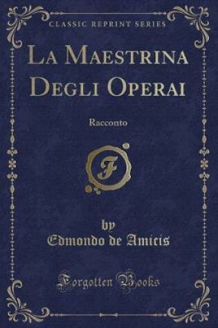 Cover of La Maestrina Degli Operai