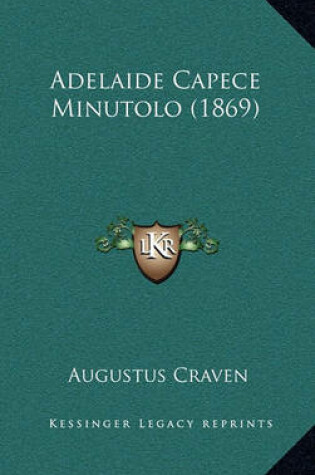 Cover of Adelaide Capece Minutolo (1869)