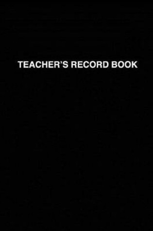 Cover of Teacher's Record Book