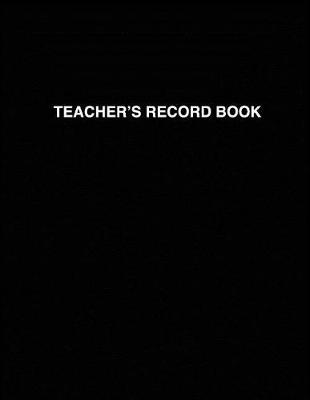 Cover of Teacher's Record Book