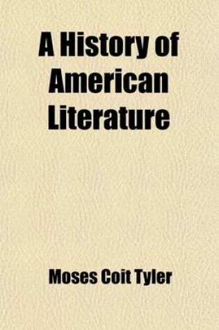 Cover of A History of American Literature Volume 1-2