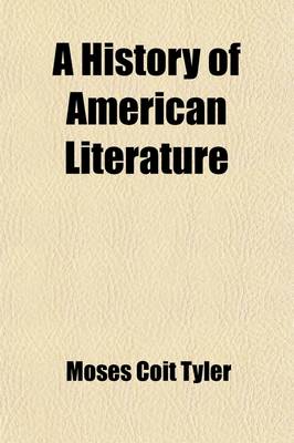 Book cover for A History of American Literature Volume 1-2