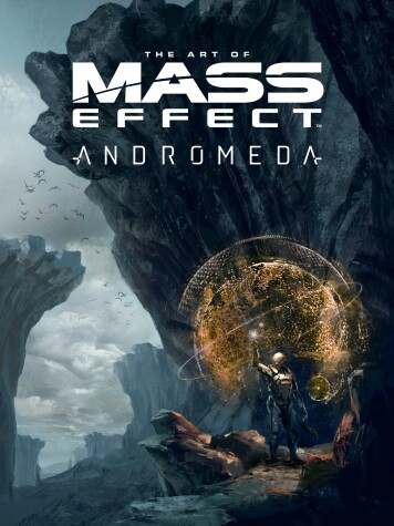 Book cover for The Art of Mass Effect: Andromeda