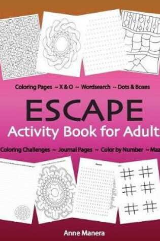 Cover of Escape Activity Book for Adults