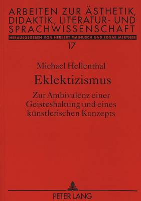 Book cover for Eklektizismus