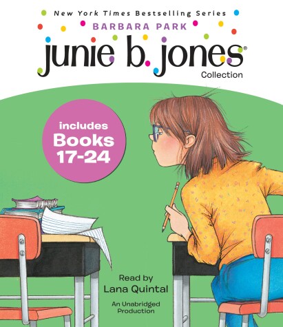 Book cover for Junie B. Jones Collection Books 17-24