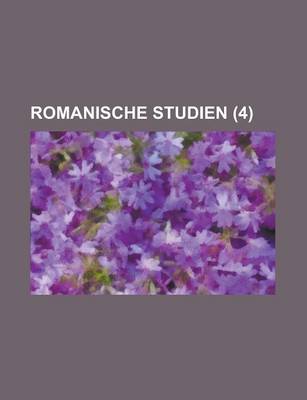 Book cover for Romanische Studien (4 )