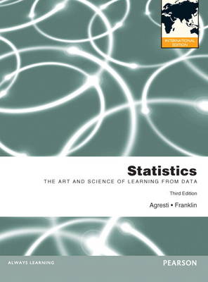 Book cover for Statistics:The Art and Science of Learning from Data: International Edition / MyMathLab -- Valuepack Access Card