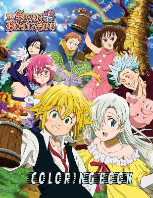 Book cover for The Seven Deadly Sins Coloring Book