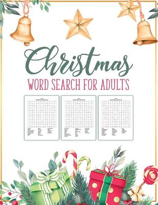 Book cover for Christmas Word Search For Adults