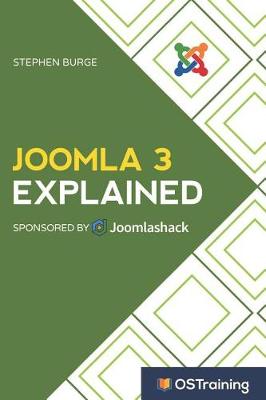 Book cover for Joomla 3 Explained