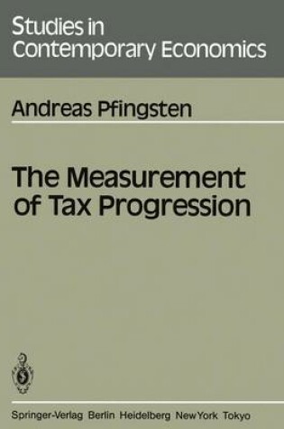 Cover of The Measurement of Tax Progression