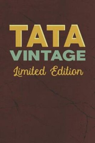 Cover of Tata Vintage Limited Edition