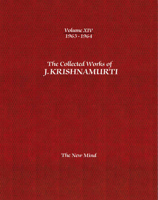 Book cover for The Collected Works of J.Krishnamurti  - Volume XIV 1963-1964