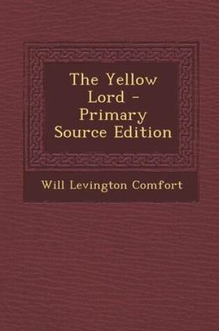 Cover of Yellow Lord